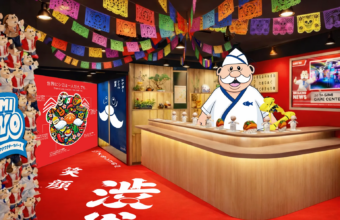 Dr. Simi TOKYOの寿司カウンターをモチーフにした会場展示（ZeroBase渋谷）