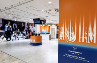 INI LIMITED STORE - ANTHEM -の店舗ディスプレイ（SHIBUYA109渋谷店）