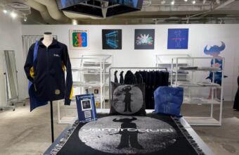 Jamiroquai POP-UP STORE JAPANのグッズディスプレイ(ラフォーレ原宿 MAKE THE STAGE)