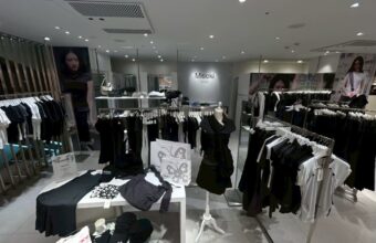 Miseki seoulの店内ディスプレイと商品展示（SHIBUYA109渋谷店 SHINSEGAE HYPER GROUND）
